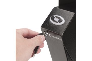 Image of Barska Quick Access Handgun Desk Safe, Black AX13094
