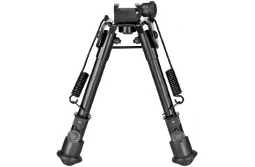 Image of Barska Spring Loaded Adjustable Bipod, Standard, Black AW11896