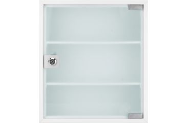 Image of Barska Standard Medical Cabinet,12.4x3.94x14.17in,White CB12822