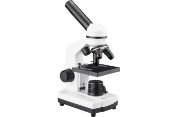 Image of Barska Student Monocular Compound 40-640x Microscope, White AY13286