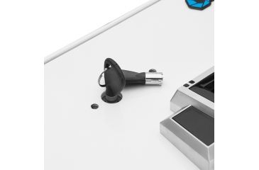 Image of Barska Top Opening Biometric Safe BX-200,14.5x11x2.5in,White AX12402