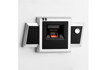 Image of Barska Top Opening Biometric Safe BX-200,14.5x11x2.5in,White AX12402