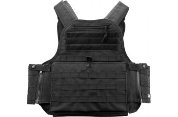 Image of Loaded Gear VX-500 Plate Carrier Tactical Vest, Black, 20.5 in. Long, Adjustable 44-to-57-in. Torso 193914