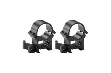 Image of Barska Weaver Style See-Through Quick Release Rings, 30mm. Diameter, 1.3in. High, Per 2 193837