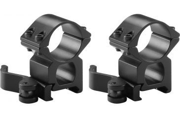 Image of Barska Weaver Style See-Through Quick Release Rings, 1in. Diameter, 1.2in. High, Per 2 193825