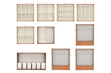 Image of Barska White Keypad Jewelry Safe, Fireproof, Motion Sensor Light Interior, White, External Size 18 x 14 x 17.5 in AX12672