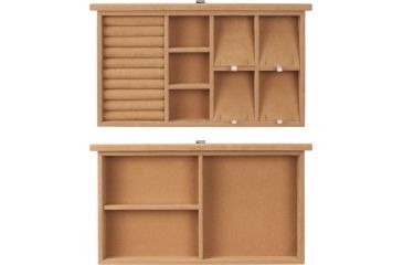 Image of Barska White Keypad Jewelry Safe Tan Interior, White, Medium AX13104