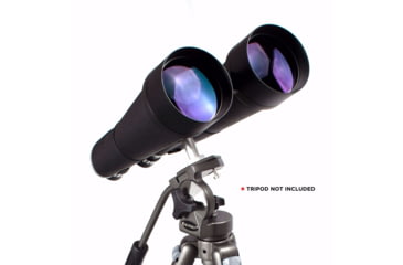 Image of Barska WP Cosmos 25x100mm BAK-4 Prism Astronomical Binoculars w/ Premium Carrying Case, Metal, Black, Medium, AB13642