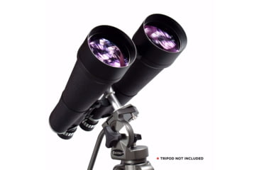 Image of Barska WP Cosmos 25x100mm BAK-4 Prism Astronomical Binoculars w/ Premium Carrying Case, Metal, Black, Medium, AB13642