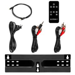 Image of Barska XT-200 Ion Sound Bar,Plug and Play Sound System,Black,47.24x9.06x3.86in BP12386