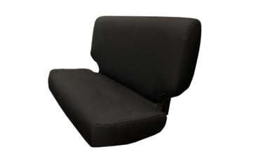 Image of Bartact Jeep Wrangler TJ 1997-02 Baseline Performance Rear Bench Seat Covers, Black, TJBC9702RBB
