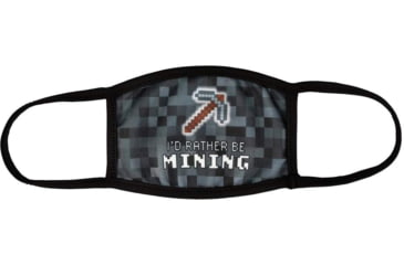 Image of Bartact Kids Reversible 2 Ply Polyester Reusable Washable Face Mask Cover w/ Filter Slot, Small, Minecraft Creeper, FMMNCRFT