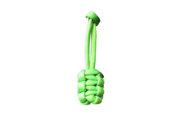 Image of Bartact Paracord Zipper Pull w/ Key Ring, Set of 5, Gecko Neon Green, XXPZ5L