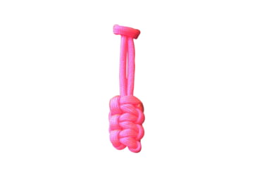 Image of Bartact Paracord Zipper Pull w/ Key Ring, Set of 5, Hot Pink, XXPZ5P