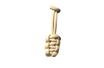 Image of Bartact Paracord Zipper Pull w/ Key Ring, Set of 5, Khaki, XXPZ5K
