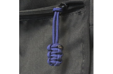 Image of Bartact Paracord Zipper Pull w/ Key Ring, Set of 5, Navy Blue, XXPZ5T