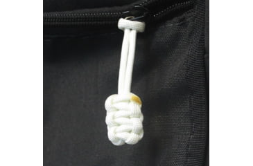 Image of Bartact Paracord Zipper Pull w/ Key Ring, Set of 5, White, XXPZ5W