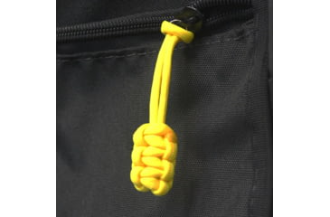 Image of Bartact Paracord Zipper Pull w/ Key Ring, Set of 5, Yellow, XXPZ5Y