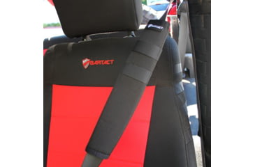 Image of Bartact Universal Seat Belt Covers, Pair, Black, XXSBCB