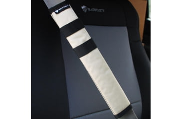 Image of Bartact Universal Seat Belt Covers, Pair, Khaki, XXSBCK