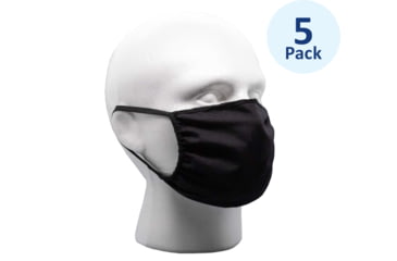Image of Bartact Woven Cotton Face Masks, 5 pack, One Size, FM-OT-B5