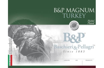 Image of Baschieri &amp; Pellagri Magnum Turkey Shotshells 12 ga. 3in 2oz 1175 fps Size 4 10/ct, CA7C03MTA001