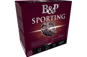 Image of Baschieri &amp; Pellagri Sporting Clay HV 12 Gauge 1 oz 2.75in Shotgun Ammo, #7.5, 25 Rounds, 12B1SH75