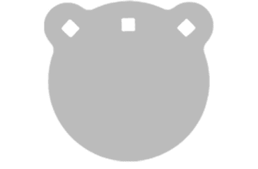 Image of Bash Target Supply Bash Target Ar500 Gong Target Round 6-1/2 Thick