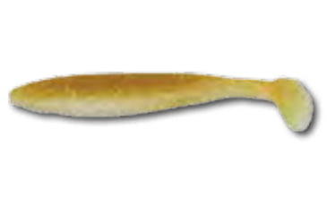 Image of Bass Assassin Bang Lures Die Dapper Swimbait, 3.5in, 10 per Pack, Gold Digger, 3.5, DDA78467