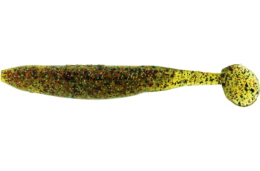 Image of Bass Assassin Bang Lures Die Dapper Swimbait, 5in, 10 per Pack, Watermelon Red Magic, 5, DDA41568