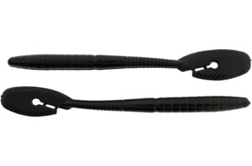 Image of Bass Assassin BANG Lures Ding Dong, 6in, 15 per Pack, Black, 6, DDW57100