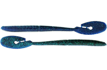 Image of Bass Assassin BANG Lures Ding Dong, 6in, 15 per Pack, Blue Emerald, 6, DDW57492