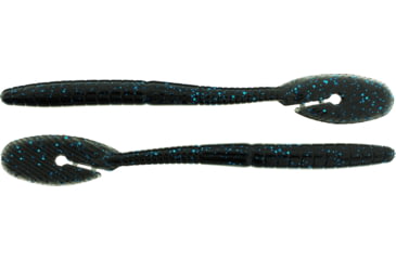 Image of Bass Assassin BANG Lures Ding Dong, 6in, 15 per Pack, Blueberry, 6, DDW57473