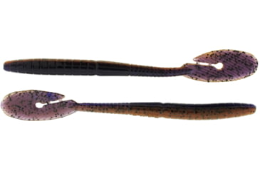 Image of Bass Assassin BANG Lures Ding Dong, 6in, 15 per Pack, Peanut Butter &amp; Jelly, 6, DDW57491