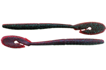 Image of Bass Assassin BANG Lures Ding Dong, 6in, 15 per Pack, Tequila/Green Glitter, 6, DDW57310