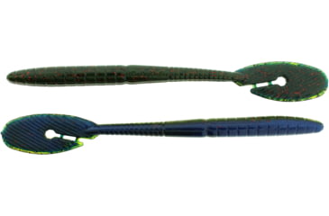 Image of Bass Assassin BANG Lures Ding Dong, 6in, 15 per Pack, Watermelon Emerald, 6, DDW57493