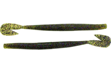 Image of Bass Assassin BANG Lures RSB Worm, 7.25in, 8 per Pack, Watermelon Red Candy, 7.25, RSB53508