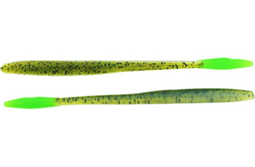 Image of Bass Assassin BANG Lures Tapout, 6in, 12 per Pack, Green Ghost, 6, TO59525
