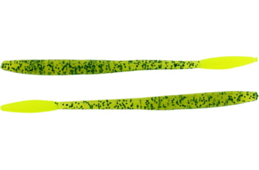 Image of Bass Assassin BANG Lures Tapout, 6in, 12 per Pack, Watermelon Seed/Chart. Tail, 6, TO59268