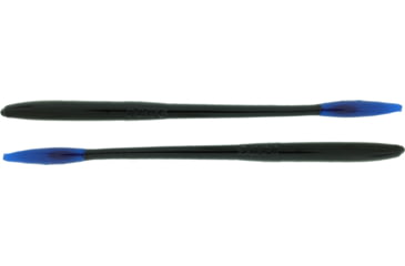 Image of Bass Assassin BANG Lures Tapout, 7.5in, 12 per Pack, Black/Blue Tail, 7.5, TO64200