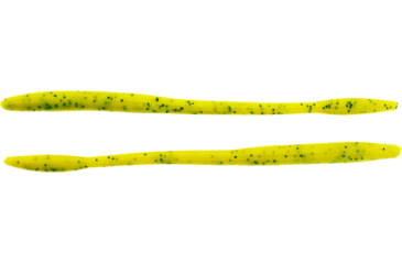 Image of Bass Assassin BANG Lures Tapout, 7.5in, 12 per Pack, Yellow/Black Glitter, 7.5, TO64455