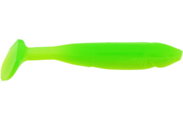 Image of Bass Assassin Crappie Dapper Swimbait, 2in, 10 per Pack, Green/Limetreuse Tail, 2, DDA48259