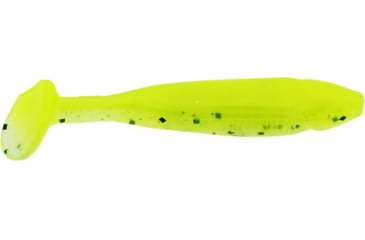 Image of Bass Assassin Crappie Dapper Swimbait, 2in, 10 per Pack, Limetreuse Ghost, 2, DDA48475