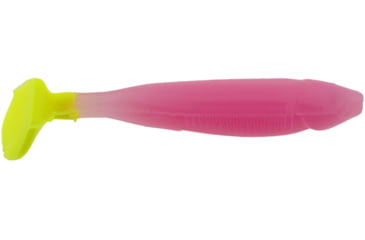 Image of Bass Assassin Crappie Dapper Swimbait, 2in, 10 per Pack, Pink/Limetreuese Tail, 2, DDA48269