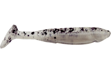 Image of Bass Assassin Crappie Dapper Swimbait, 2in, 10 per Pack, Salt &amp; Pepper Silver Phantom, 2, DDA48336