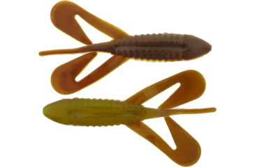 Image of Bass Assassin Lures Logger Toad Topwater, 4in, 5 per Pack, Florida Frog, 4, LT02555