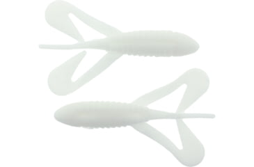 Image of Bass Assassin Lures Logger Toad Topwater, 4in, 5 per Pack, White, 4, LT02108