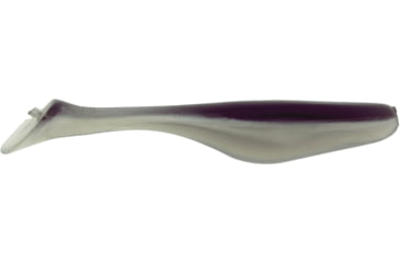 Image of Bass Assassin Lures Turbo Shad Swimbait, 4in, 10 per Pack, Black Shad, 4, TSA30300