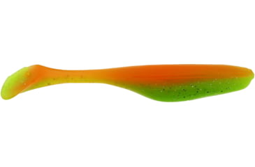 Image of Bass Assassin Lures Turbo Shad Swimbait, 4in, 10 per Pack, Cantaloupe, 4, TSA30399