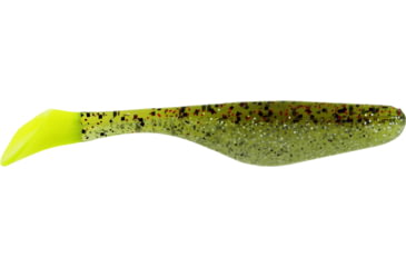 Image of Bass Assassin Lures Turbo Shad Swimbait, 4in, 10 per Pack, Chicken on a Chain, 4, TSA30214